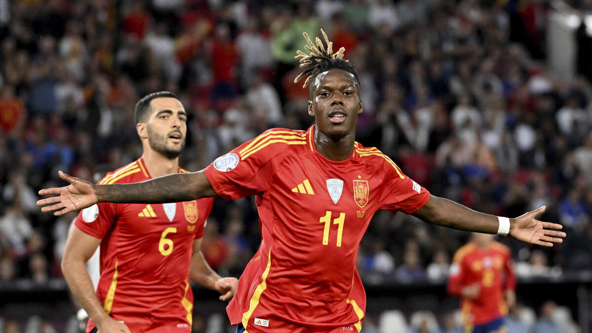 Spanje wint spektakelstuk tegen Frankrijk (5-4) | De Standaard